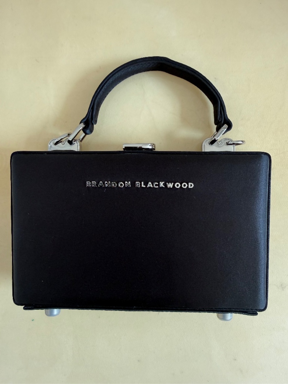 Structured Box Top Handle Bag - Picture 4 of 4